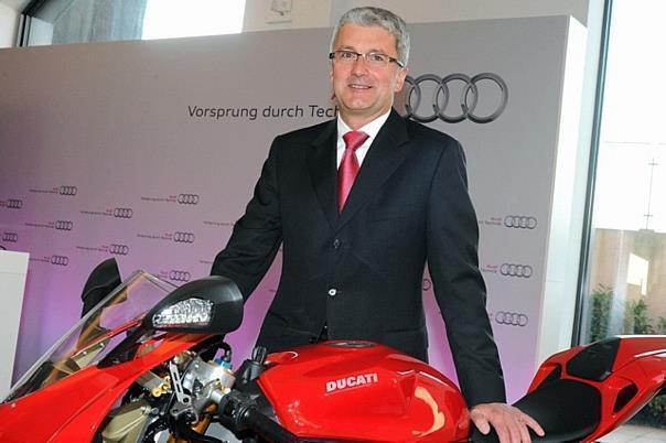 Audi-Chef Rupert Stadler übernimmt den Ducati-Vorstandsvorsitz. Foto: UnitedPictures/Auto-Reporter.NET